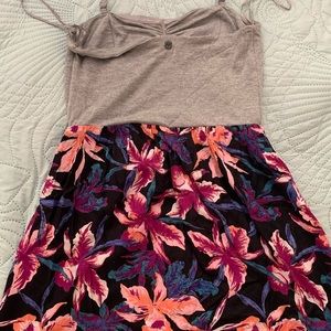 Roxy (S) Mini Floral Print Dress
